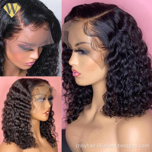 Transparent Cambodian Cheap 2x6 Wig Bob Wig,16 Inchs 5x5 Full Lace Fronal Base Bob Wig,peruvian Glueless Full Hd Lace Wig